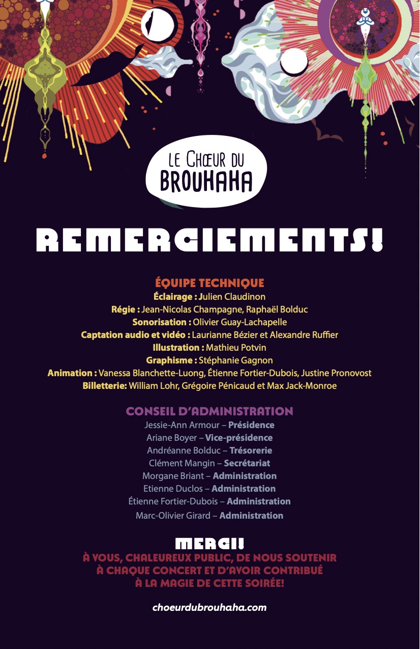 Programme de concert page 10