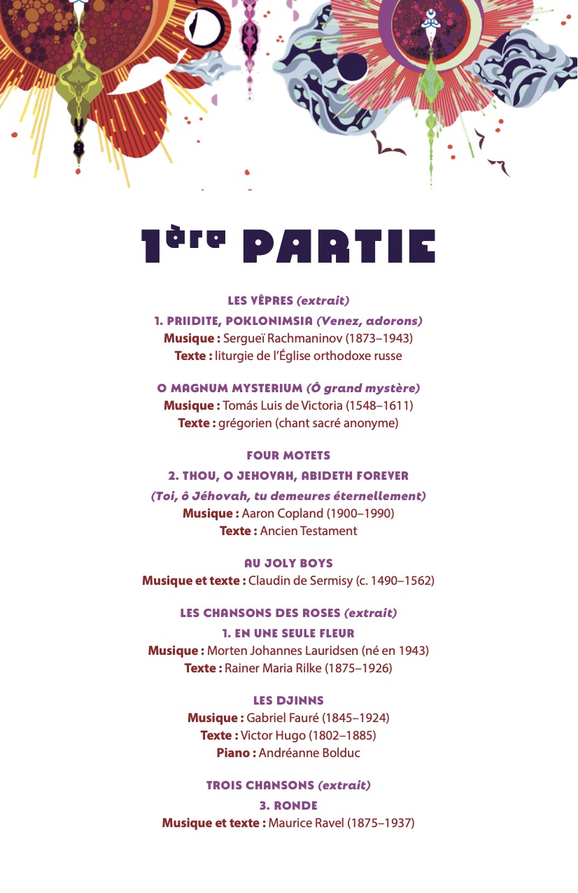 Programme de concert page 7