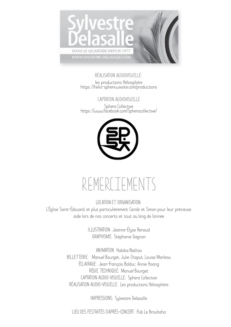 Programme de concert page 12