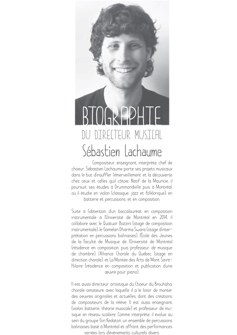Programme de concert page 3