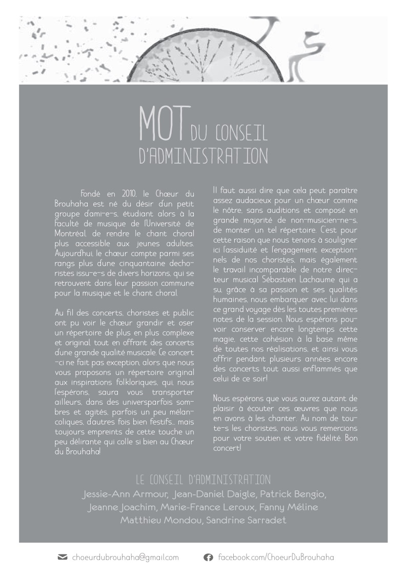 Programme de concert page 4