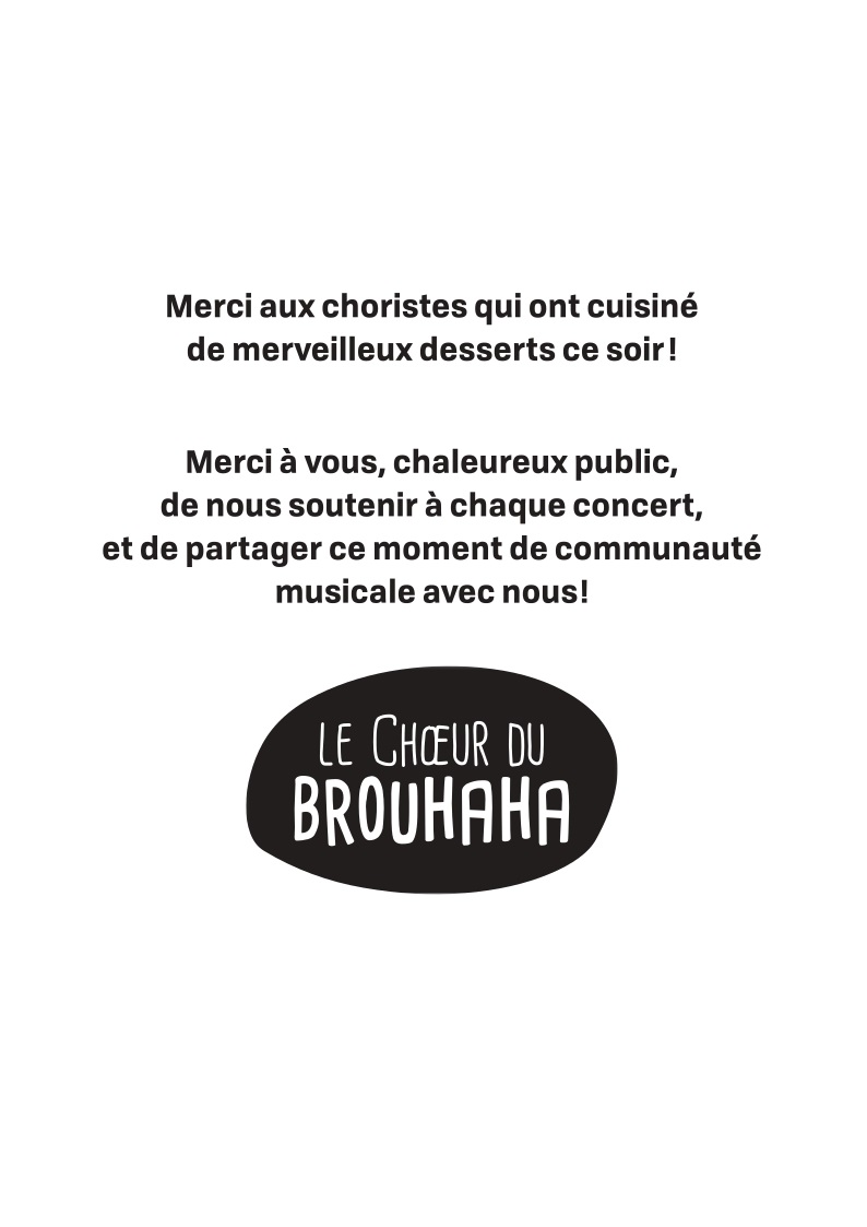Programme de concert page 12