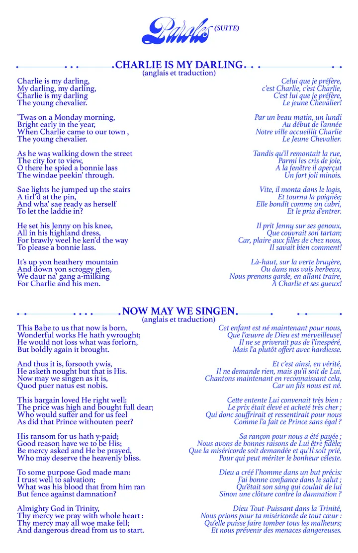 Programme de concert page 10