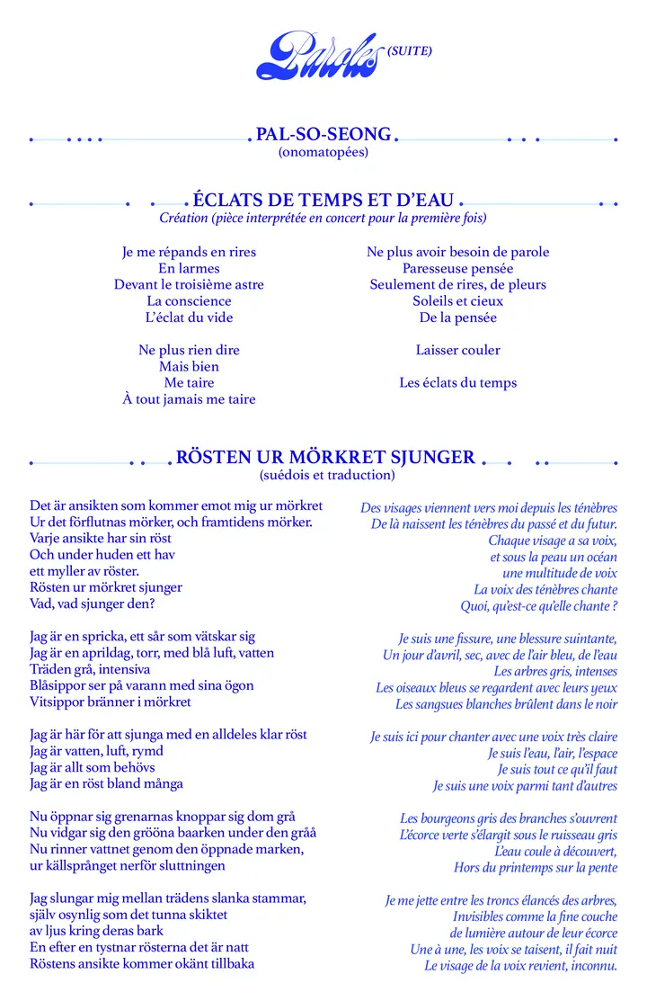 Programme de concert page 11