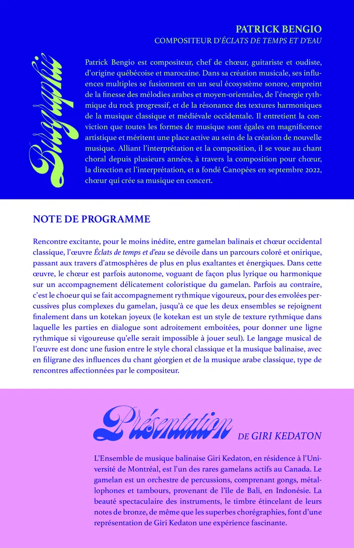 Programme de concert page 4