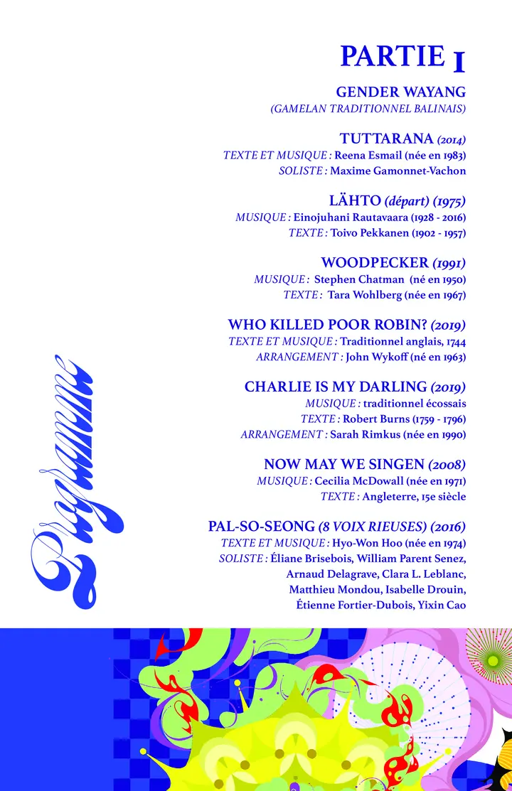 Programme de concert page 7