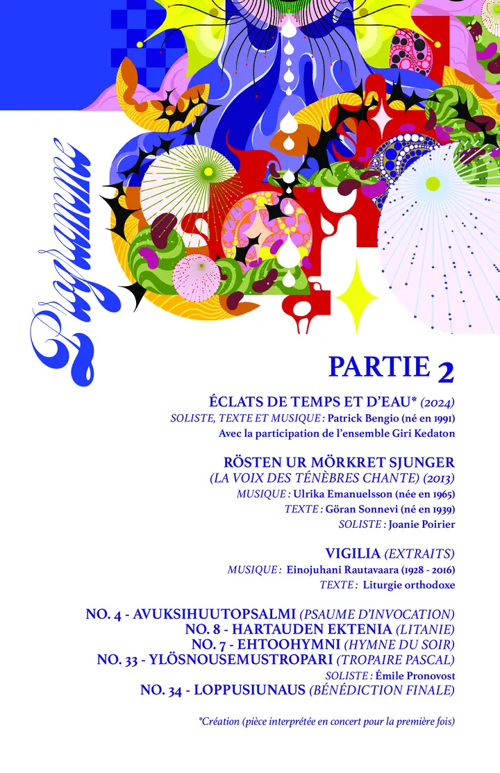 Programme de concert page 8