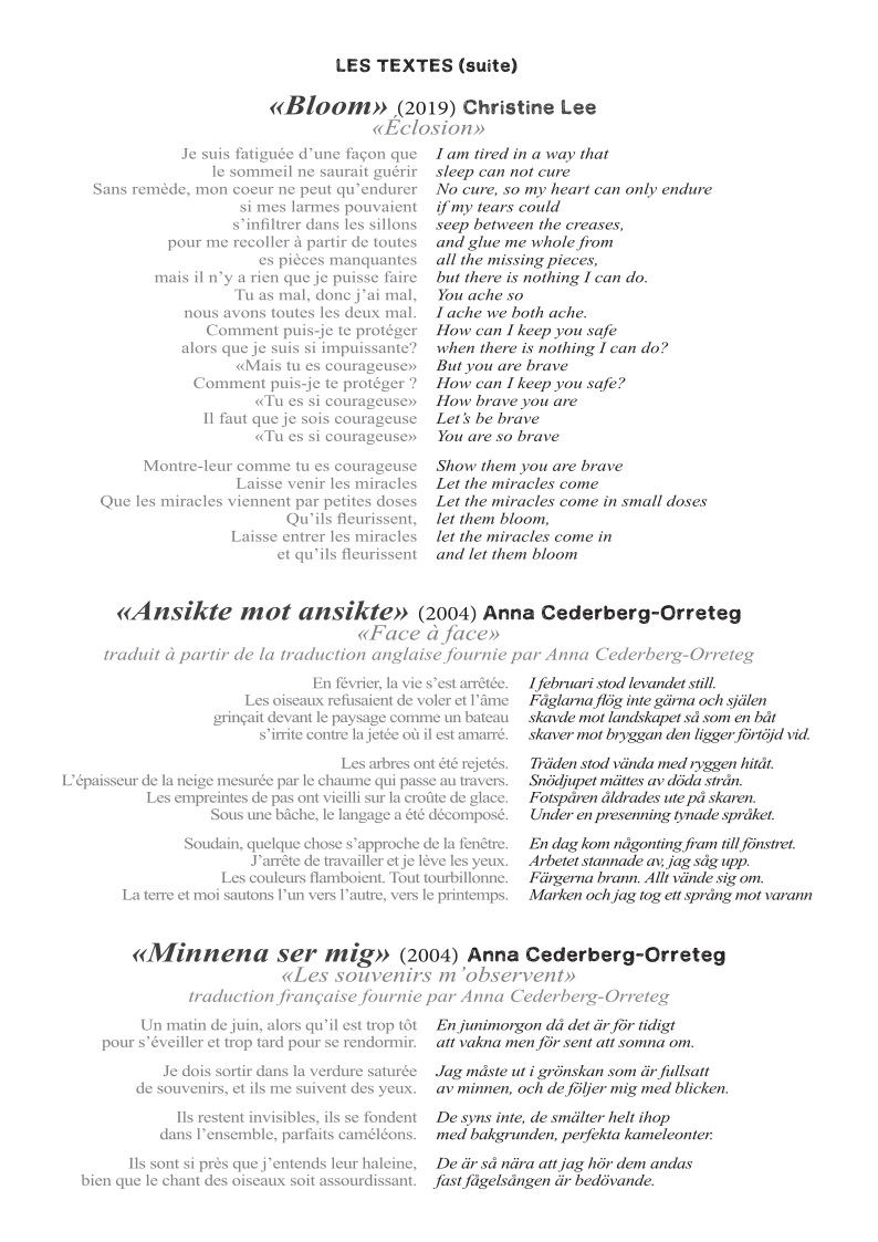 Programme de concert page 11