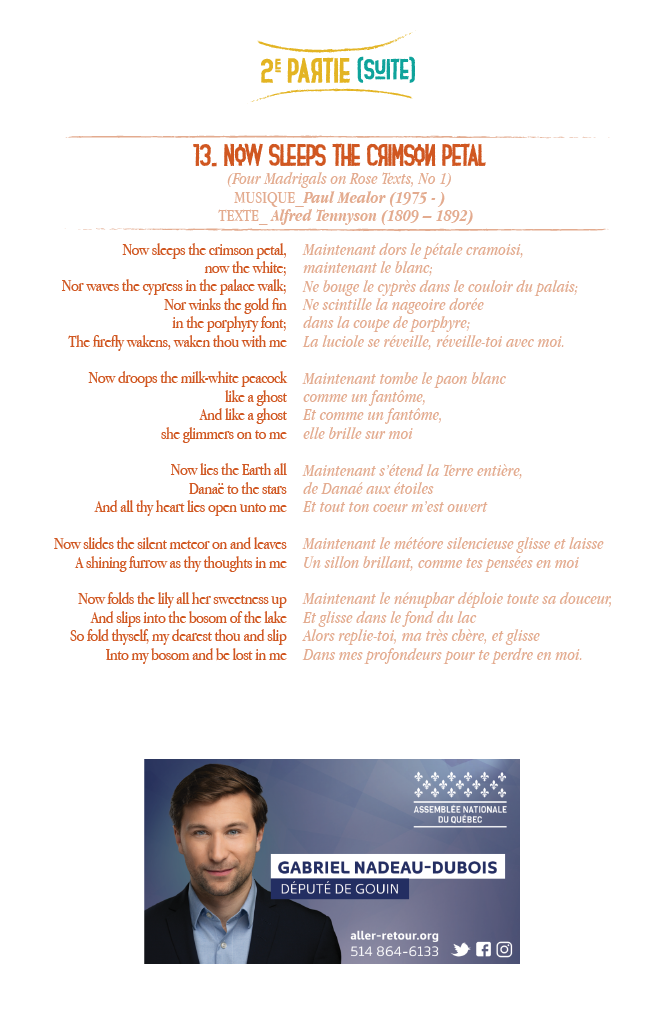 Programme de concert page 13