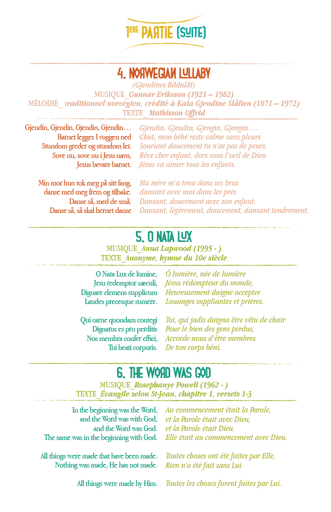 Programme de concert page 8