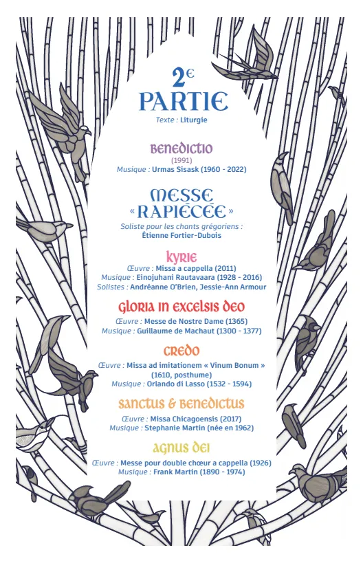 Programme de concert page 7