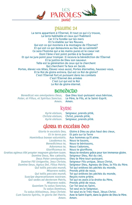 Programme de concert page 9