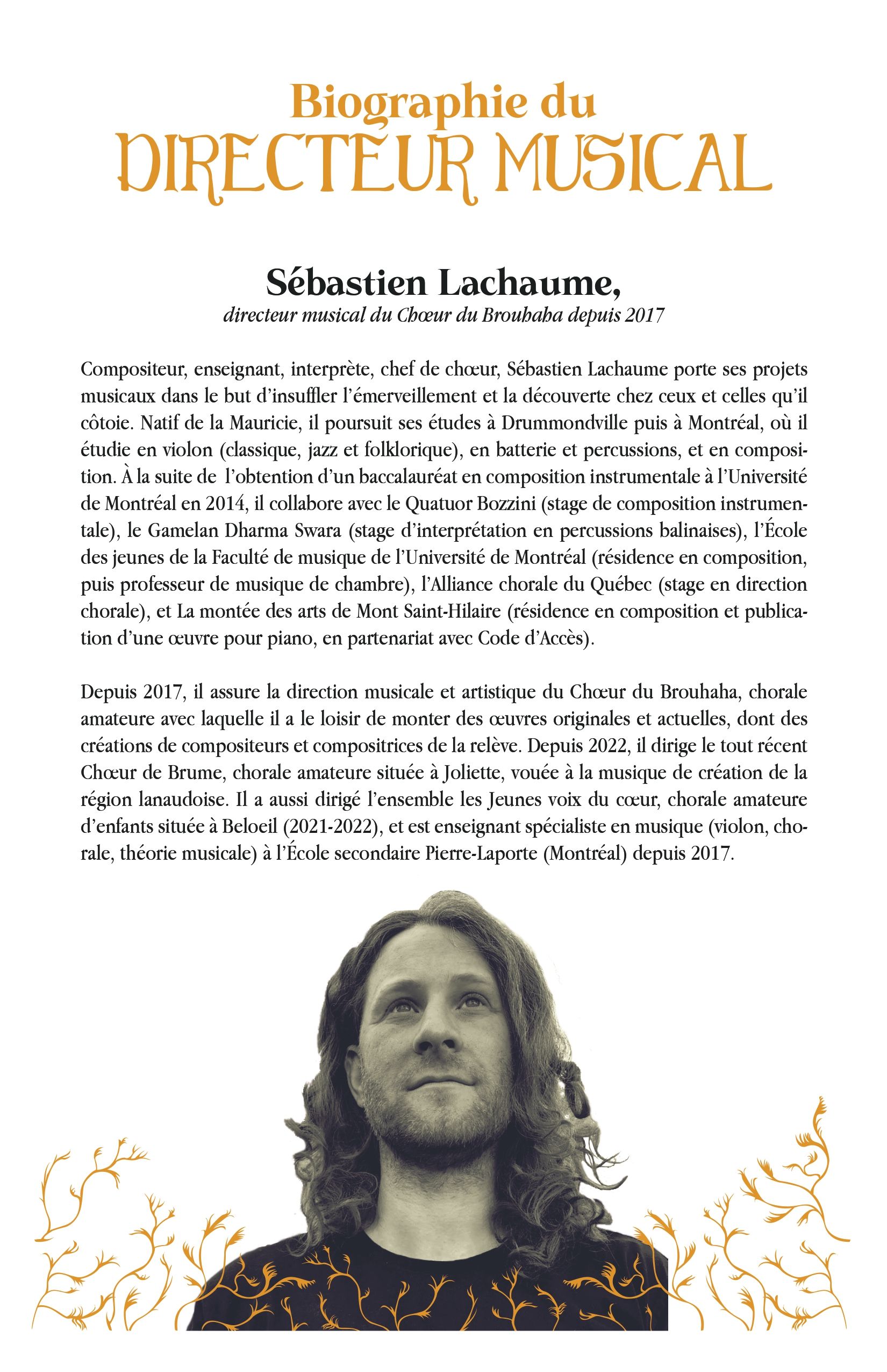 Programme de concert page 3