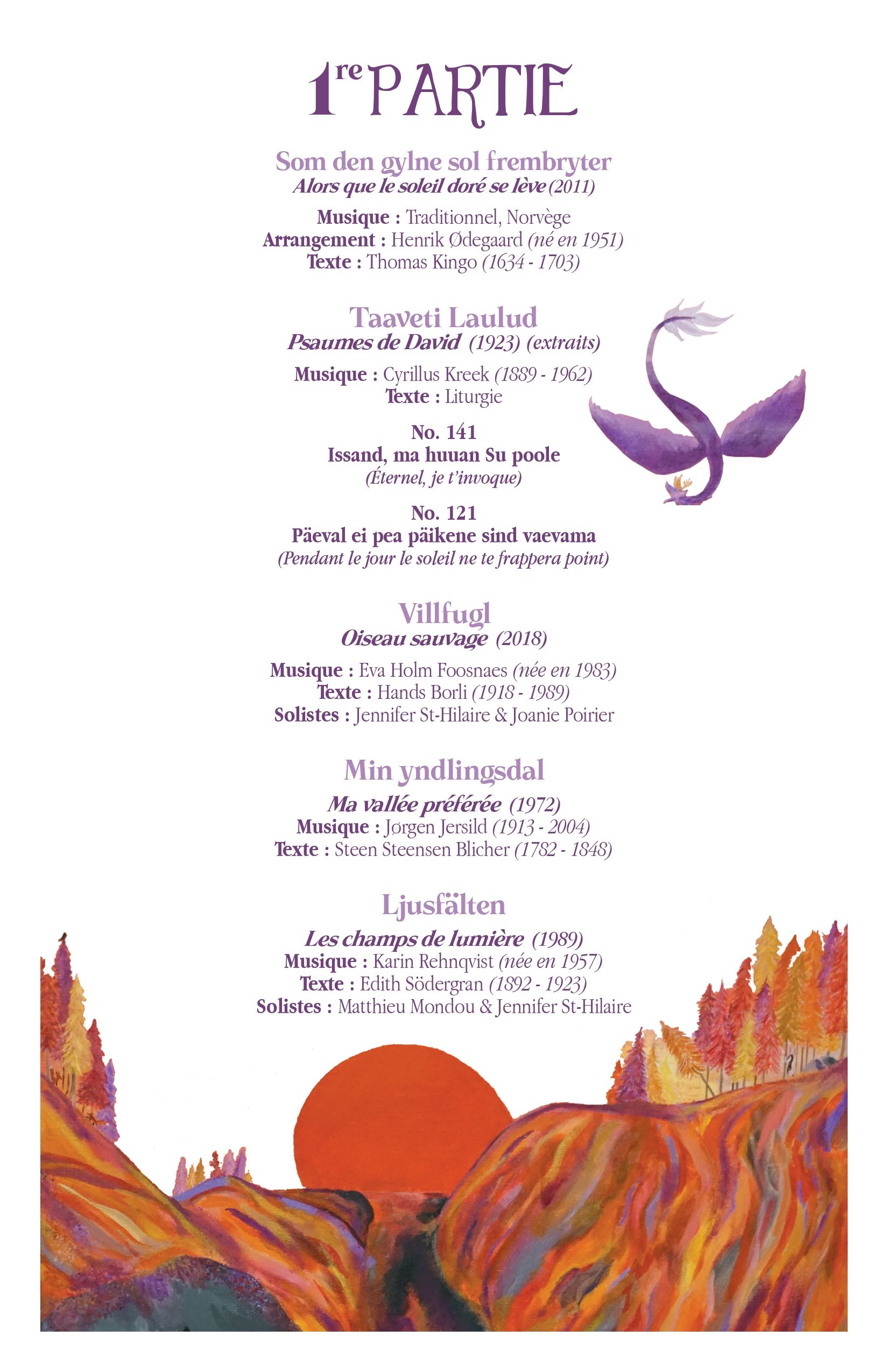 Programme de concert page 6