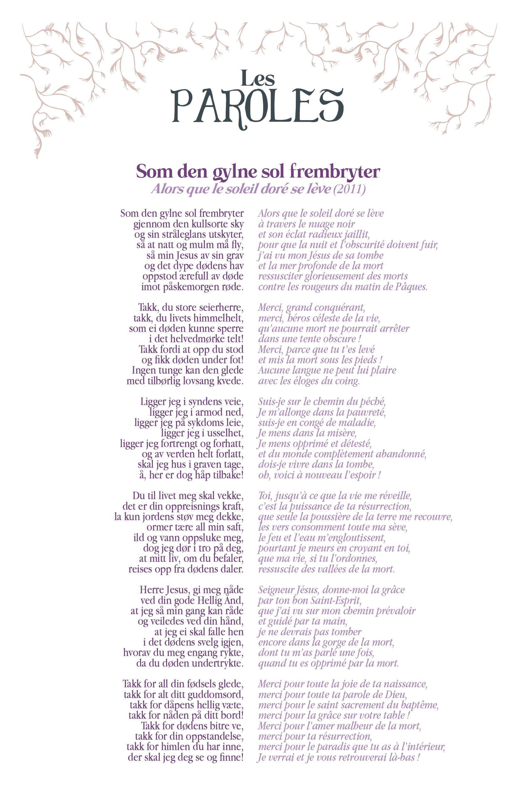 Programme de concert page 8
