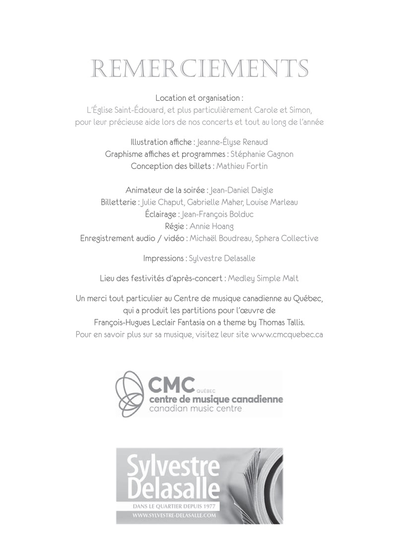 Programme de concert page 11