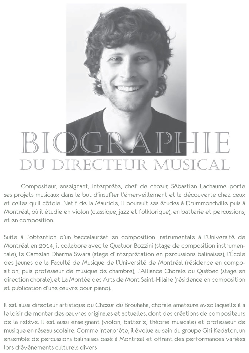Programme de concert page 3