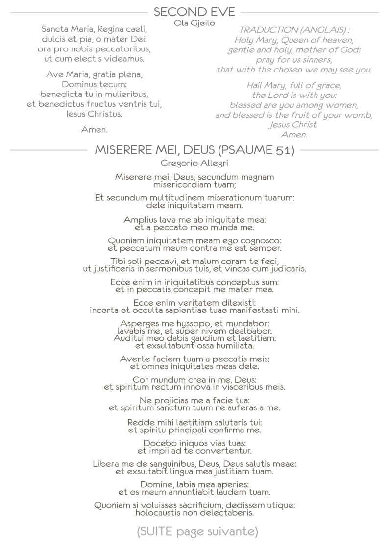 Programme de concert page 8