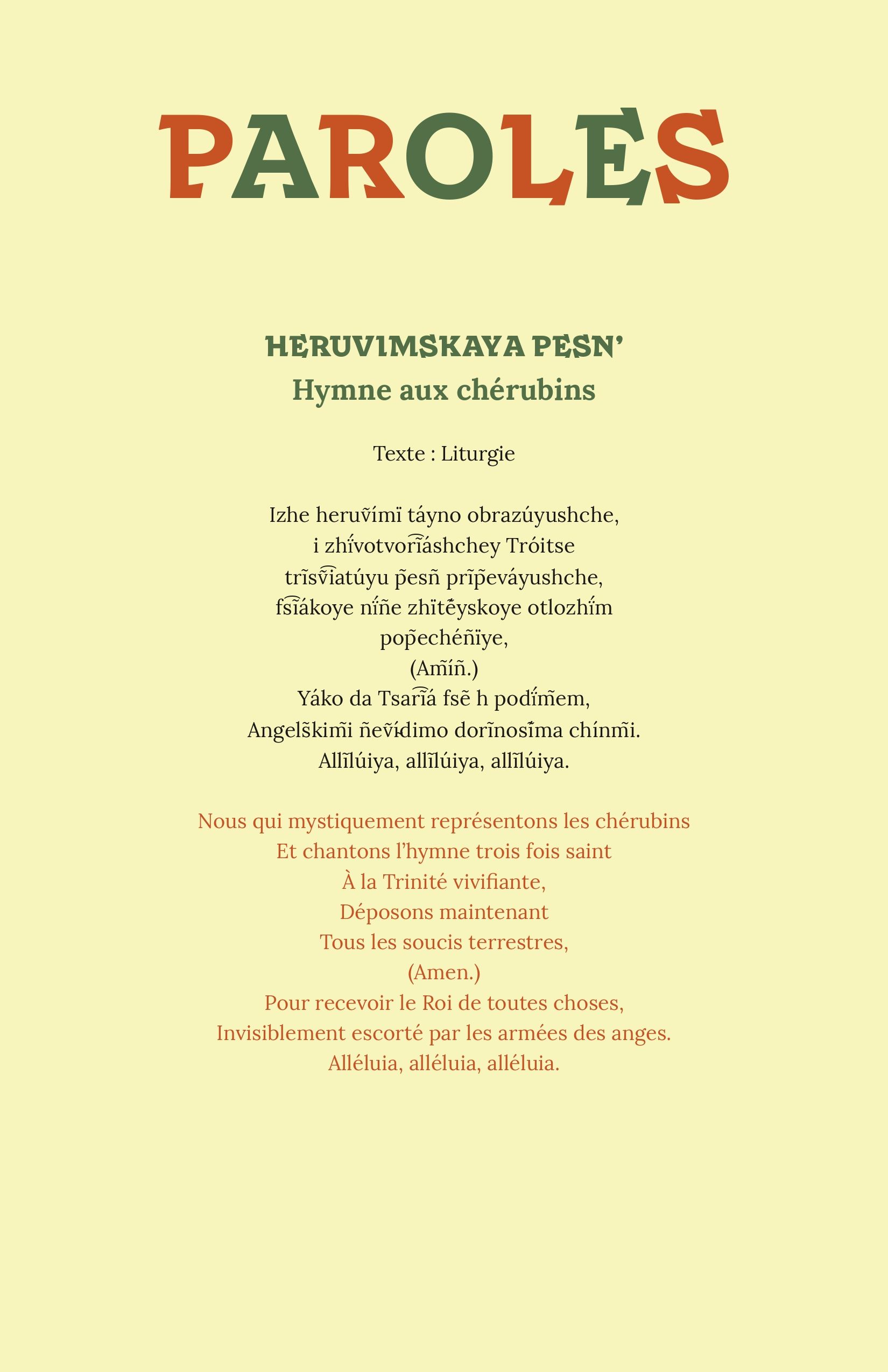 Programme de concert page 10