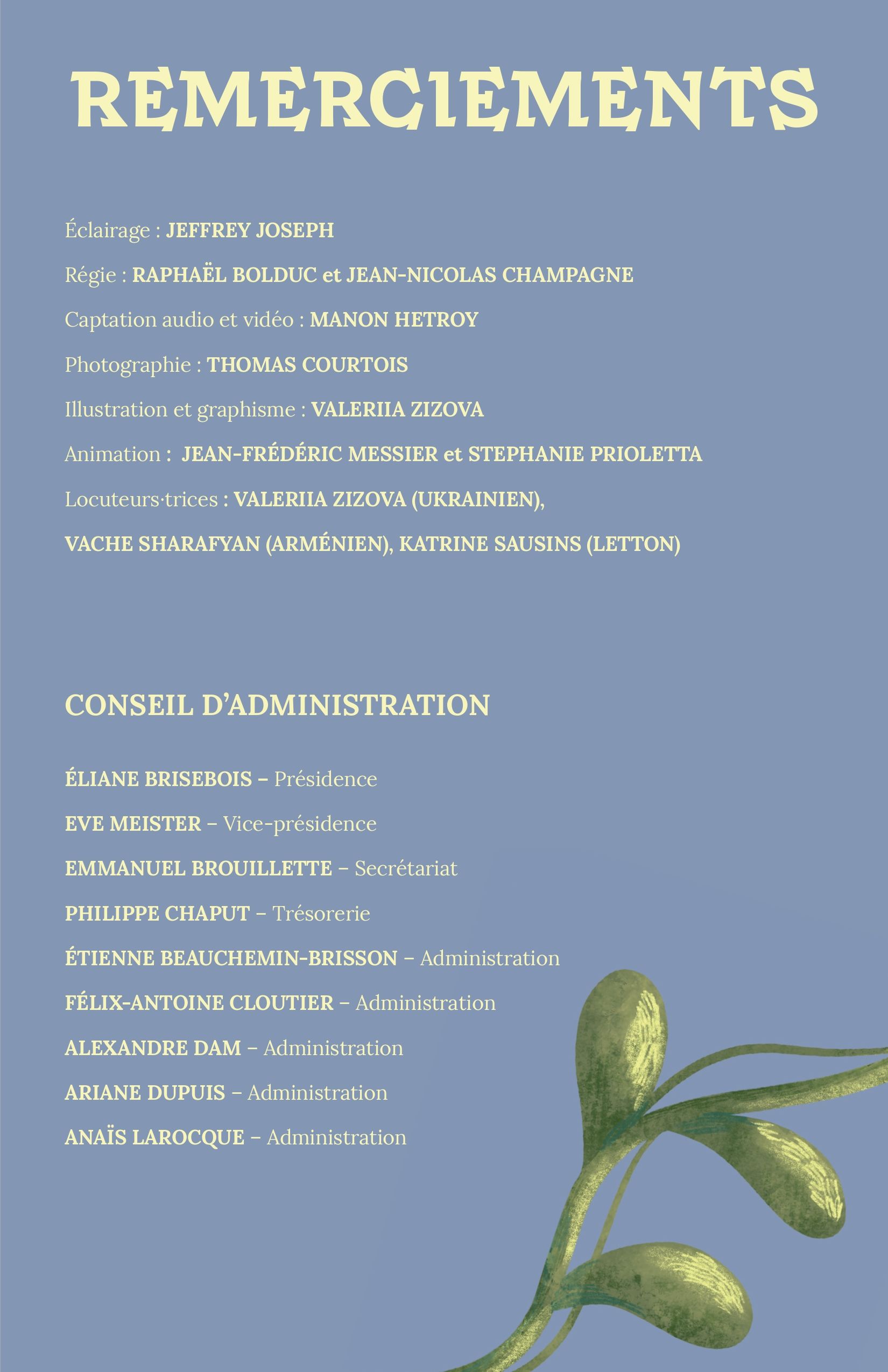 Programme de concert page 21